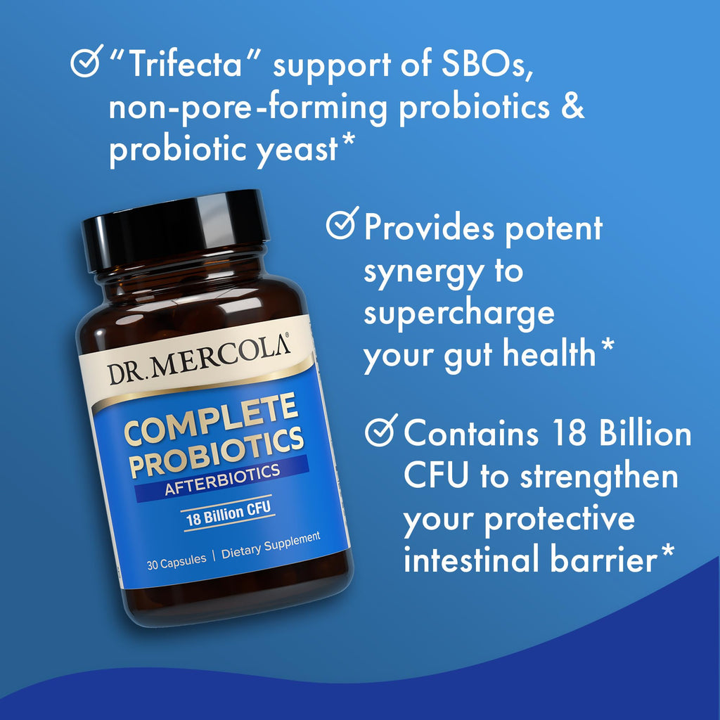 Dr. Mercola Complete Afterbiotics Probiotic 18B CFU - 30 Capsules - image 5