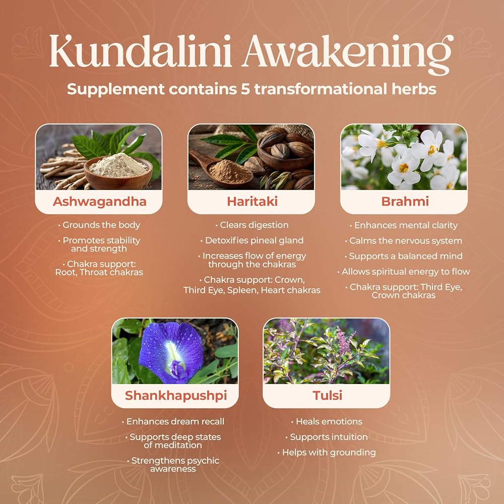Kailash Herbals Haritaki Kundalini Awakening Herbal Supplement - 100 Capsules - image 8