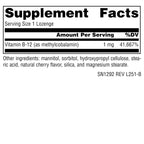 Source Naturals B12 Methylcobalamin - 60 Lozenges - image 2