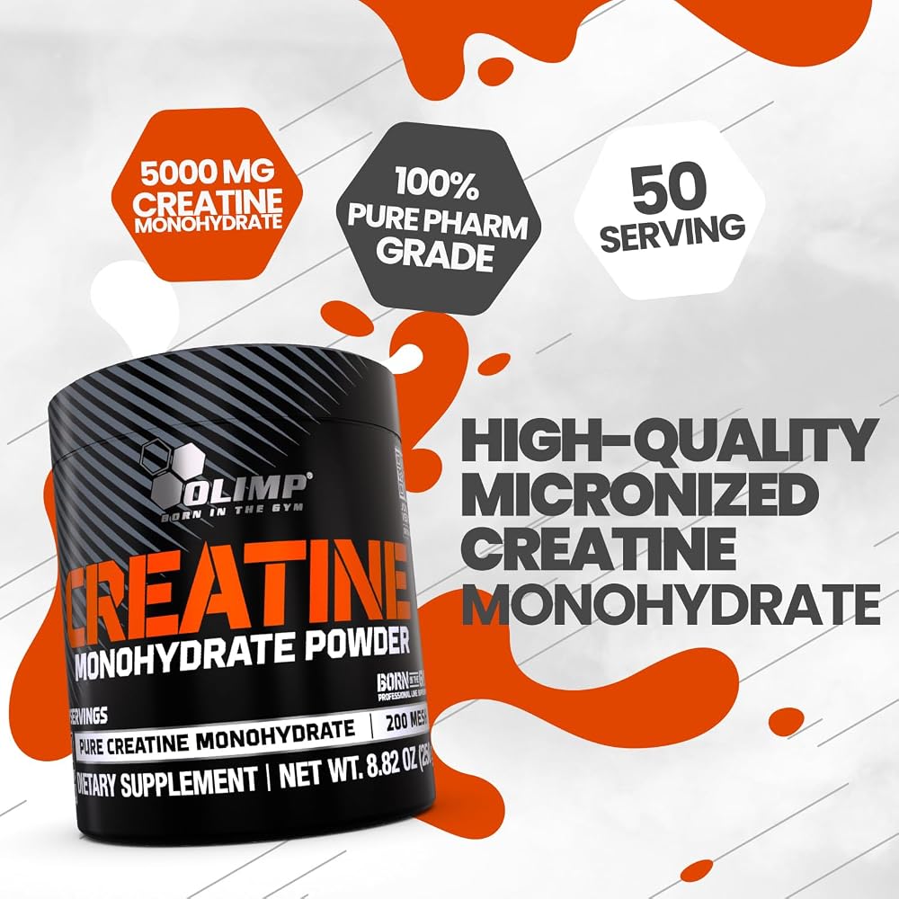 OLIMP Creatine Monohydrate Powder for Strength & Muscle – 250g - image 4