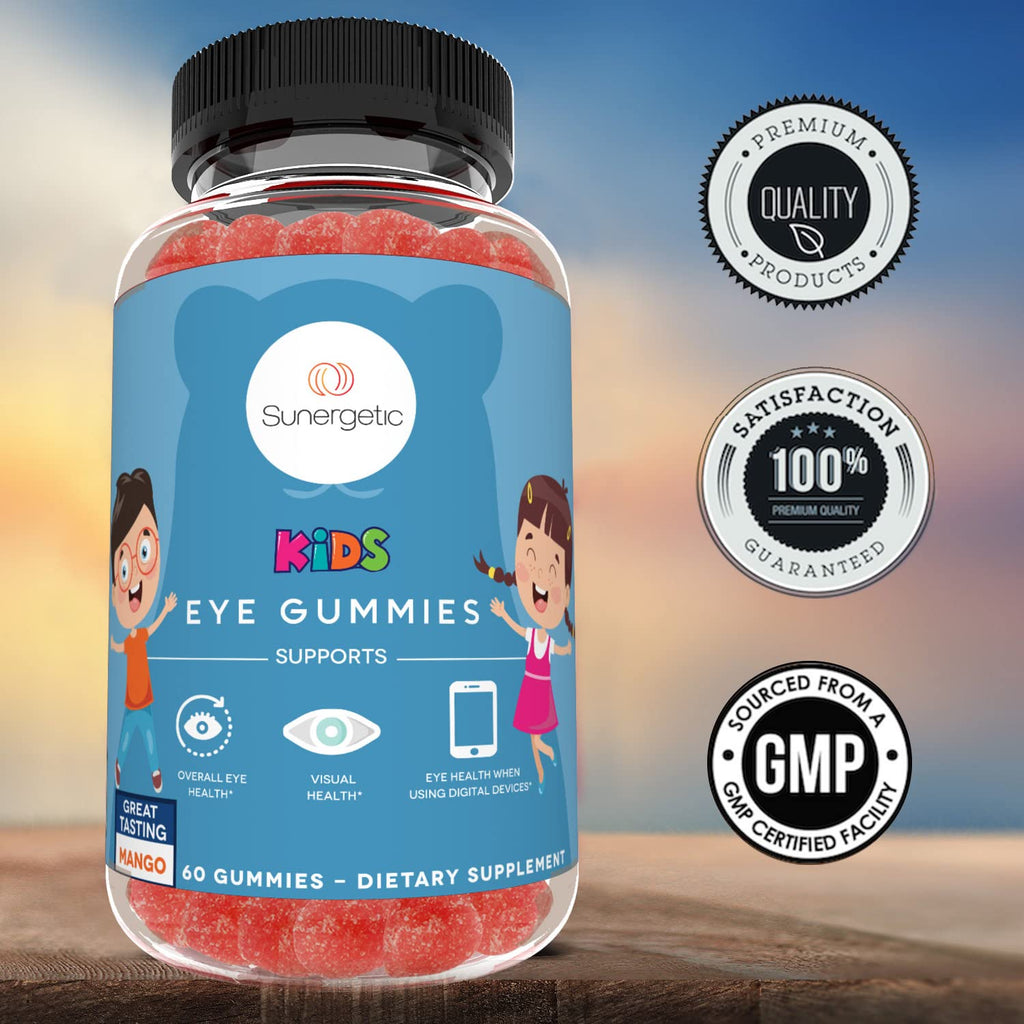 Sunergetic Premium Eye Support Gummies - Lutein with Zeaxanthin