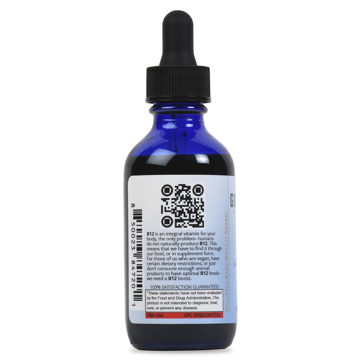 Good State Vitamin B12 Liquid Supplement Vegan - 2 Fl Oz - image 3