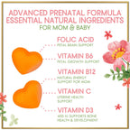 Hello Lovely! Prenatal Vitamins Multivitamin with DHA & Folic Acid - 60 Gummies - image 3