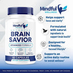 Pharmagetics Mindful Wellness Advanced Brain Savior Capsules - 180 Capsules - image 2