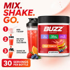 Morning Buzz Energy Drink Powder - Energy Boost Drink Mix