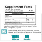 BoostCeuticals Vegan Omega 3 Algae Oil DHA 410mg - 60 Softgels - image 8