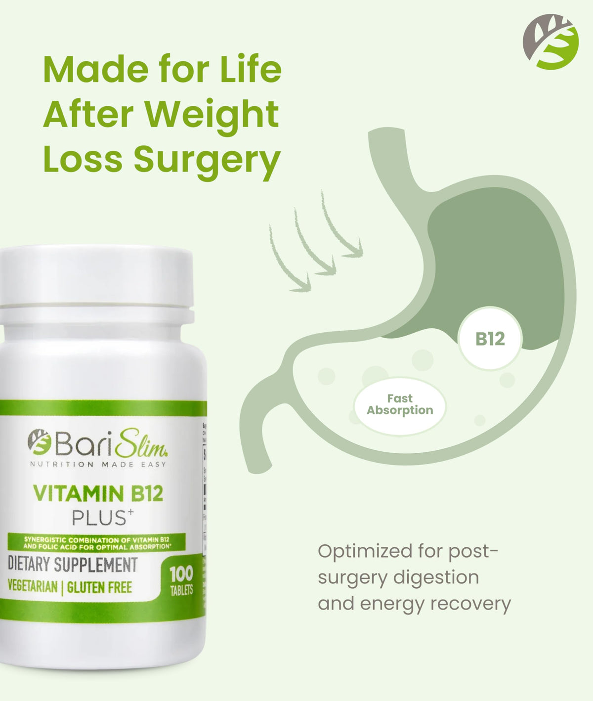 BariSlim Vitamin B12 Plus Chewable Tablets Cherry - 100 Count - image 4