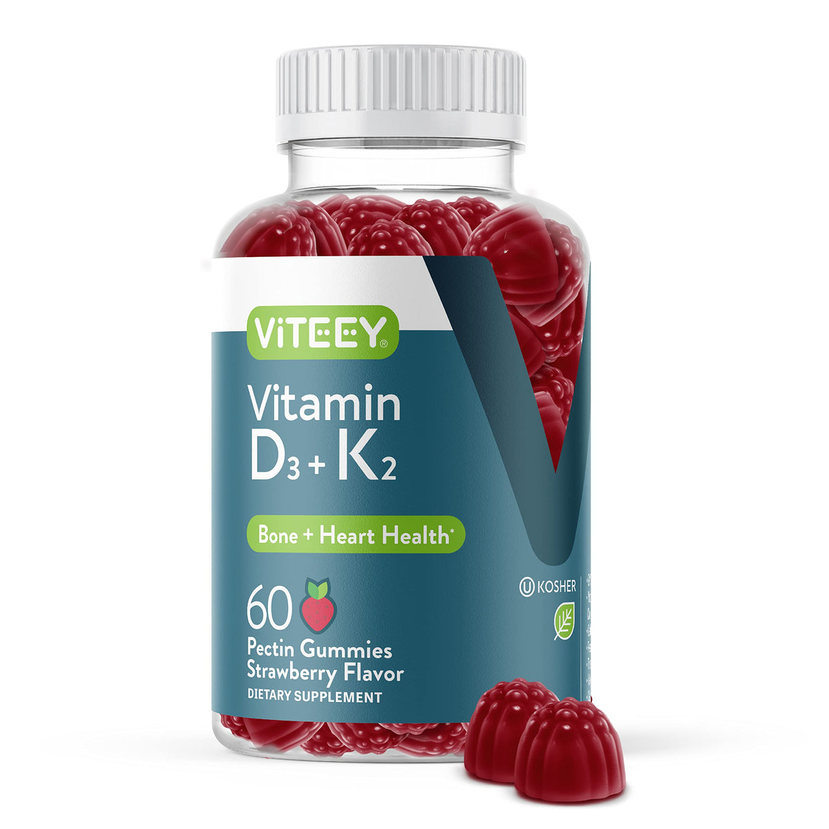 Viteey Vitamin D3 K2 Gummies