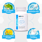 Memotenz Brain Function Supplement for Memory and Focus - 90 Capsules - image 4