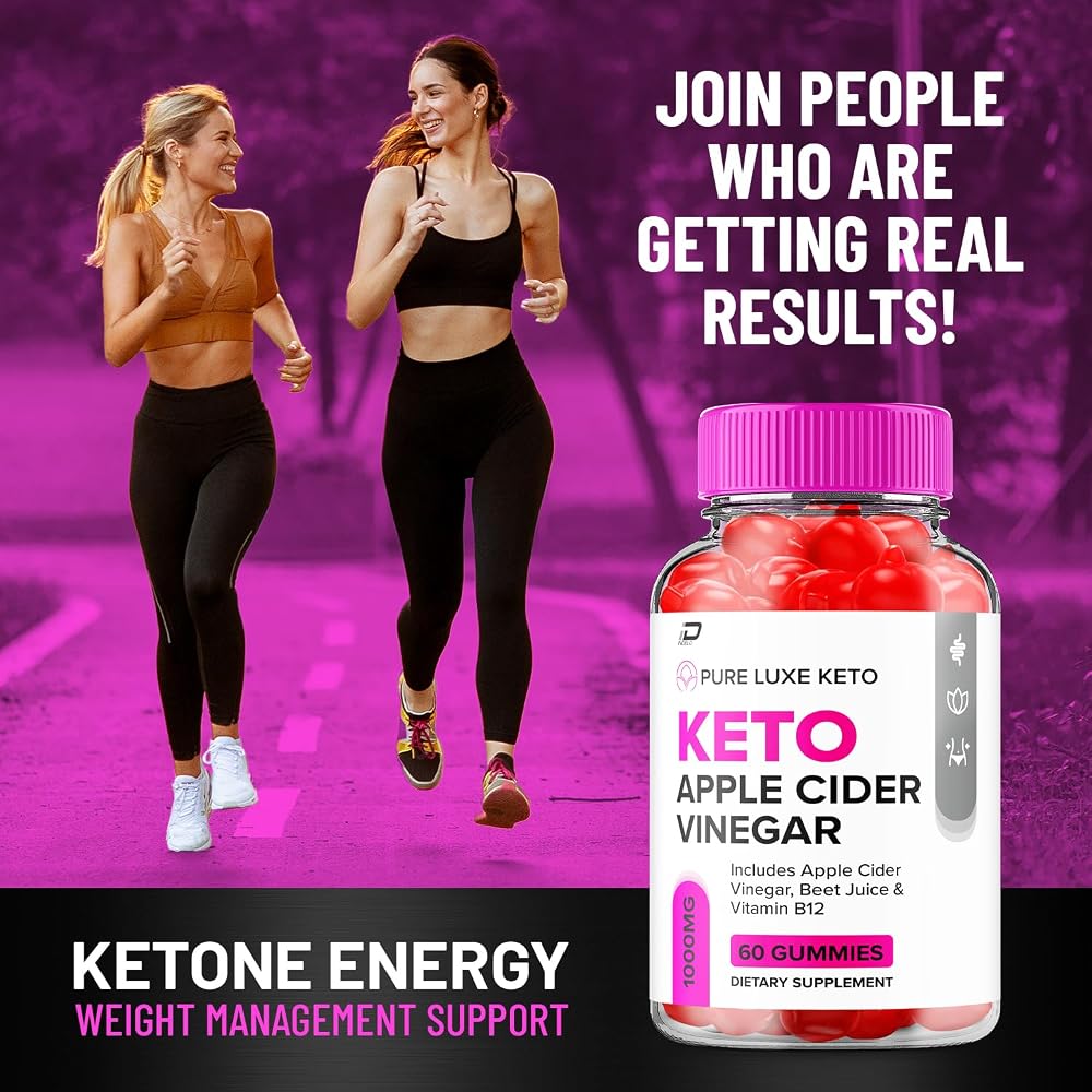 Indelo Pure Luxe Keto ACV Gummies with Vitamin B12 - 120 Gummies - image 4