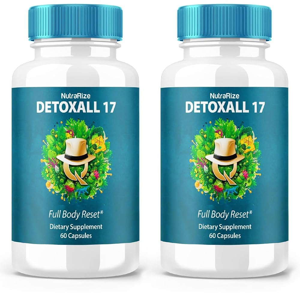 NutraRize DetoxAll 17 Dietary Supplement - 120 Capsules