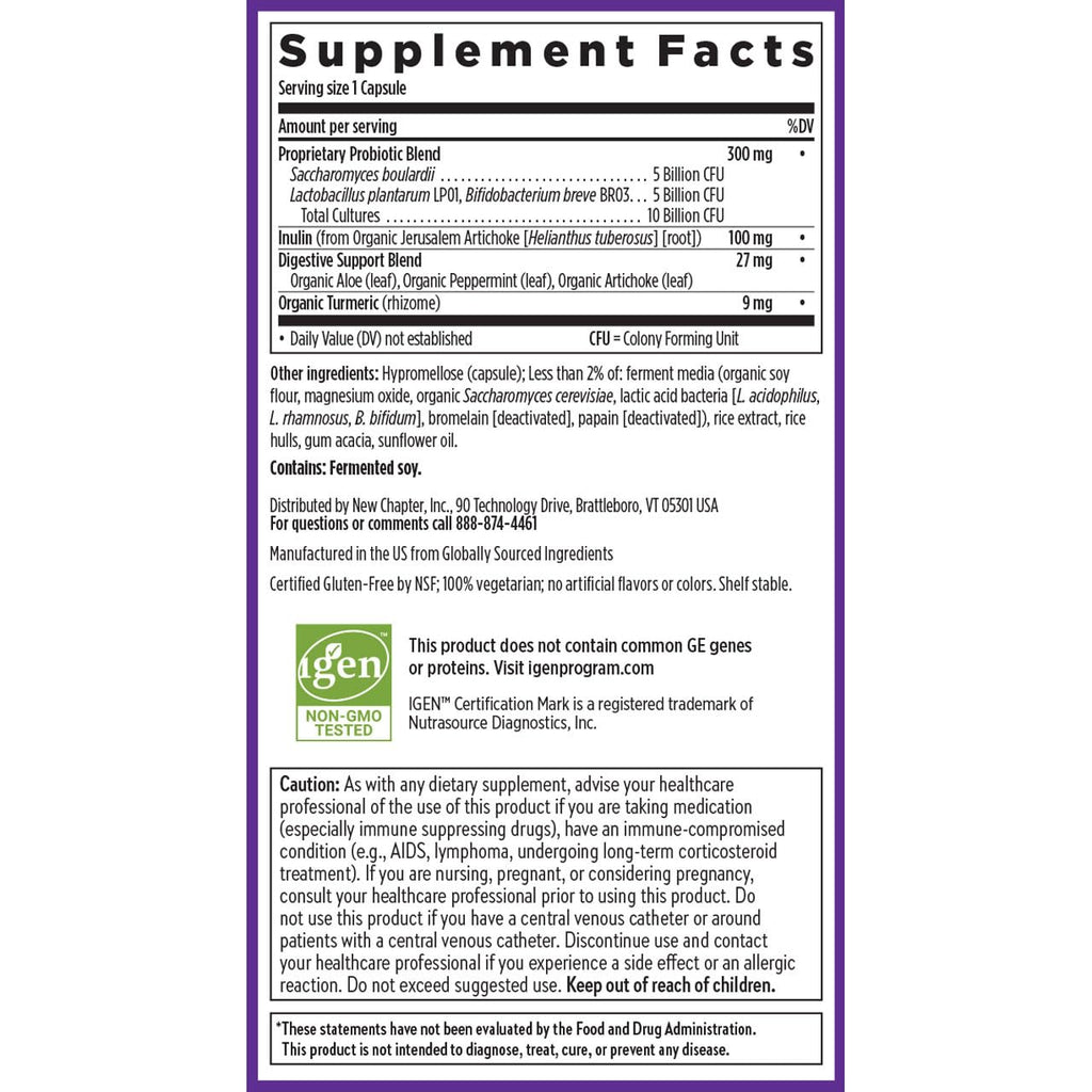 New Chapter Probiotic All-Flora - for Advanced Immune Support