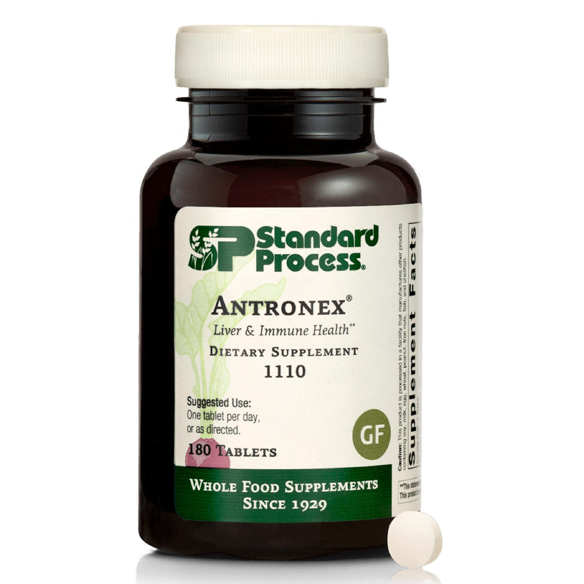 Standard Process Antronex Liver Health Dietary Supplement - 180 Tablets