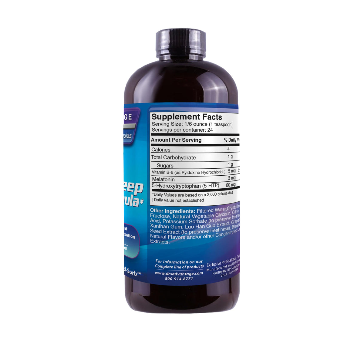 Drs Advantage Liquid Natural Sleep Calming - 4 Fl Oz - image 2