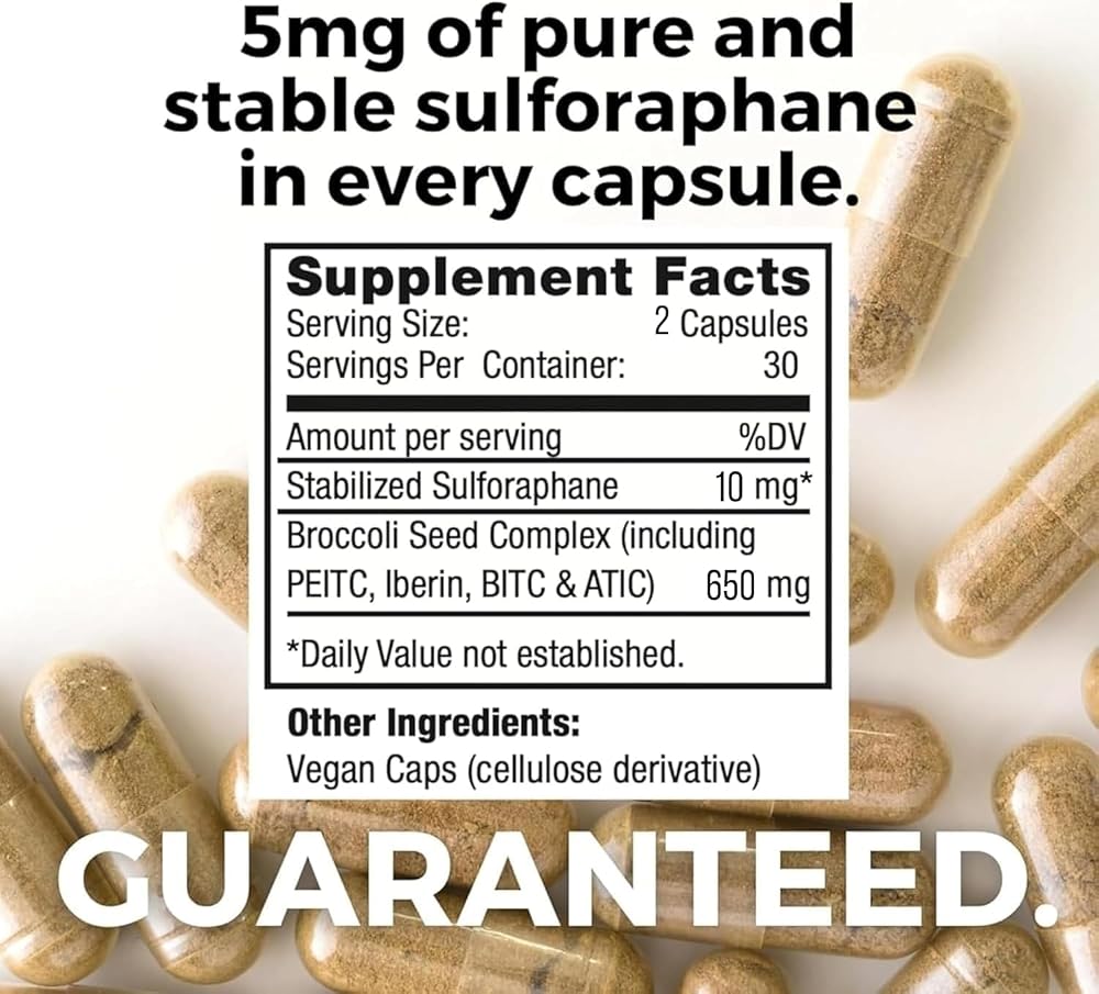 BrocElite Plus™ Broccoli Sulforaphane Extract Supplement for Immune - image 4