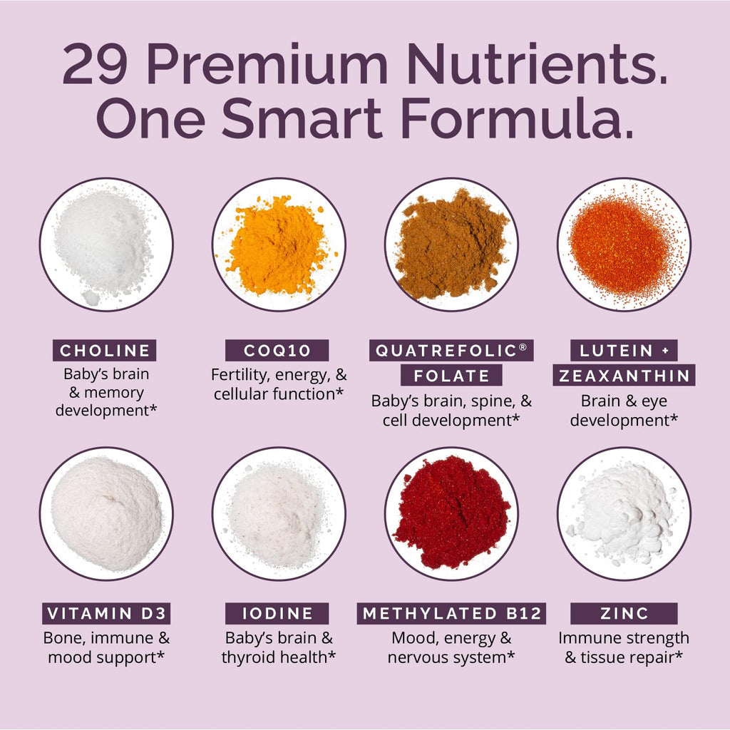 BrainMD Smart Prenatal Multivitamin - 120 Capsules - image 3