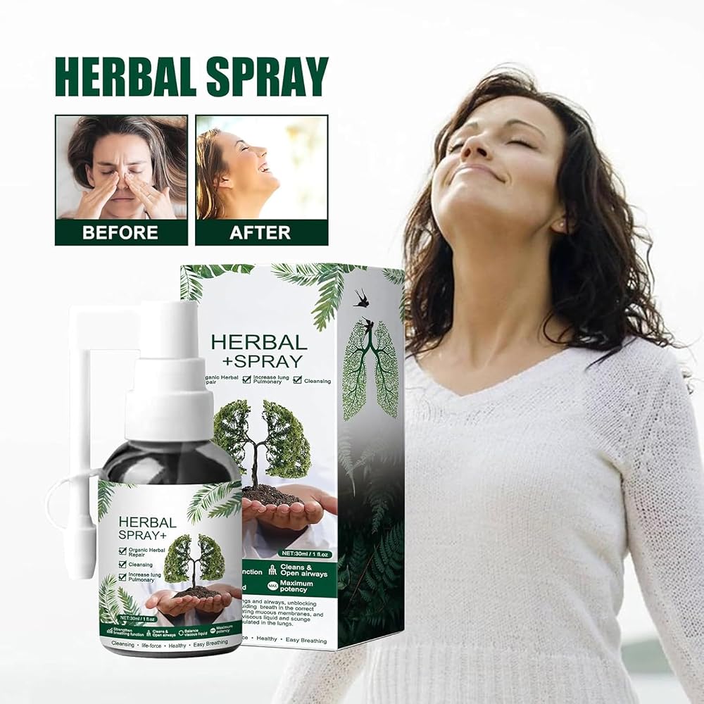 REATIFUL Herbal lung cleansing spray