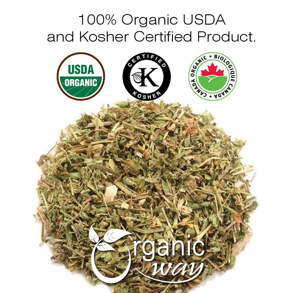 Organic Way St. John's Wort Cut & Sifted (Hypericum perforatum)