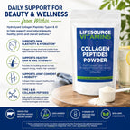 LifeSource Vitamins Collagen Peptides Powder - 45 Servings - image 2