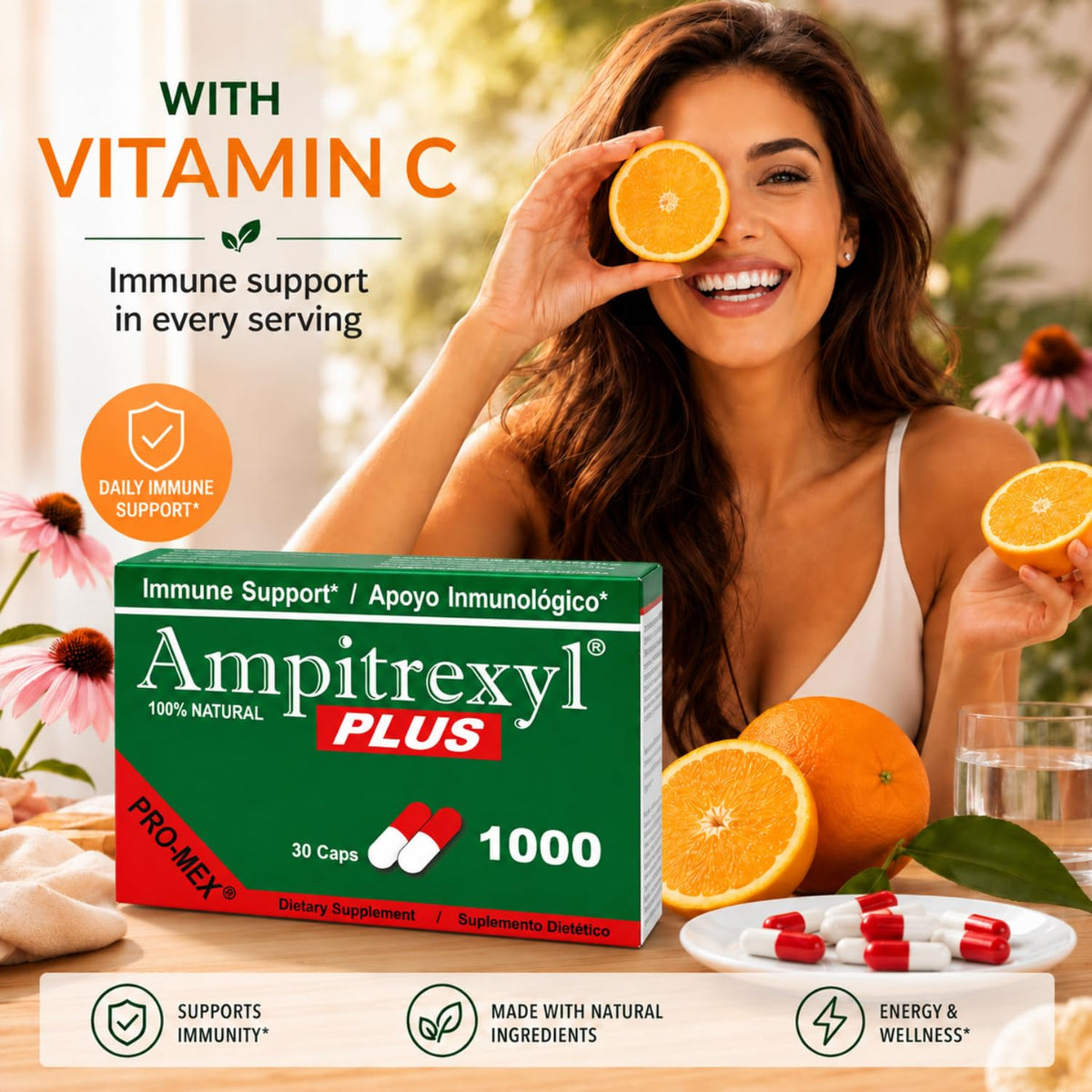 Ampitrexyl Plus Antioxidant Capsules Immune Support - 30 Count - image 5