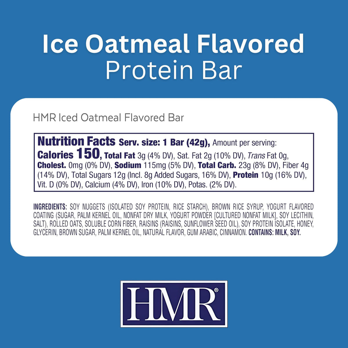 HMR Protein Bars, 24 Count