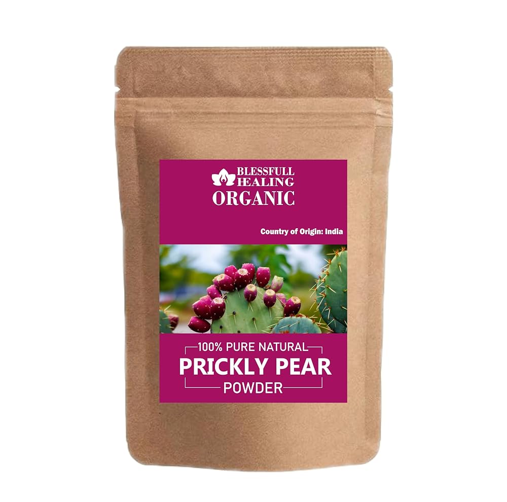 Blessfull Healing Organic Prickly Pear Powder 100% Pure Natural 200