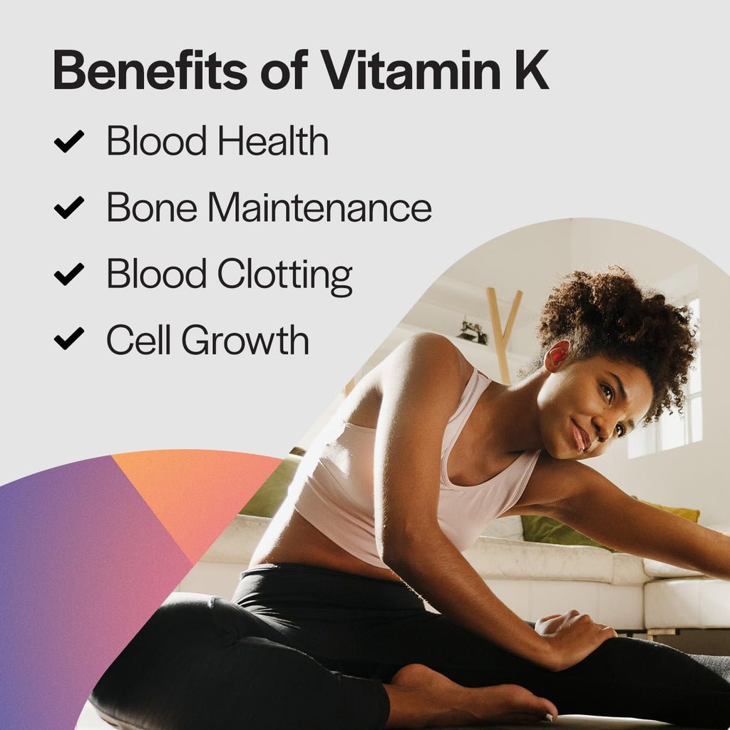 PureFormulas Vitamin K2 MK7 90mcg Bone & Cardiovascular Support - 60 Capsules - image 5