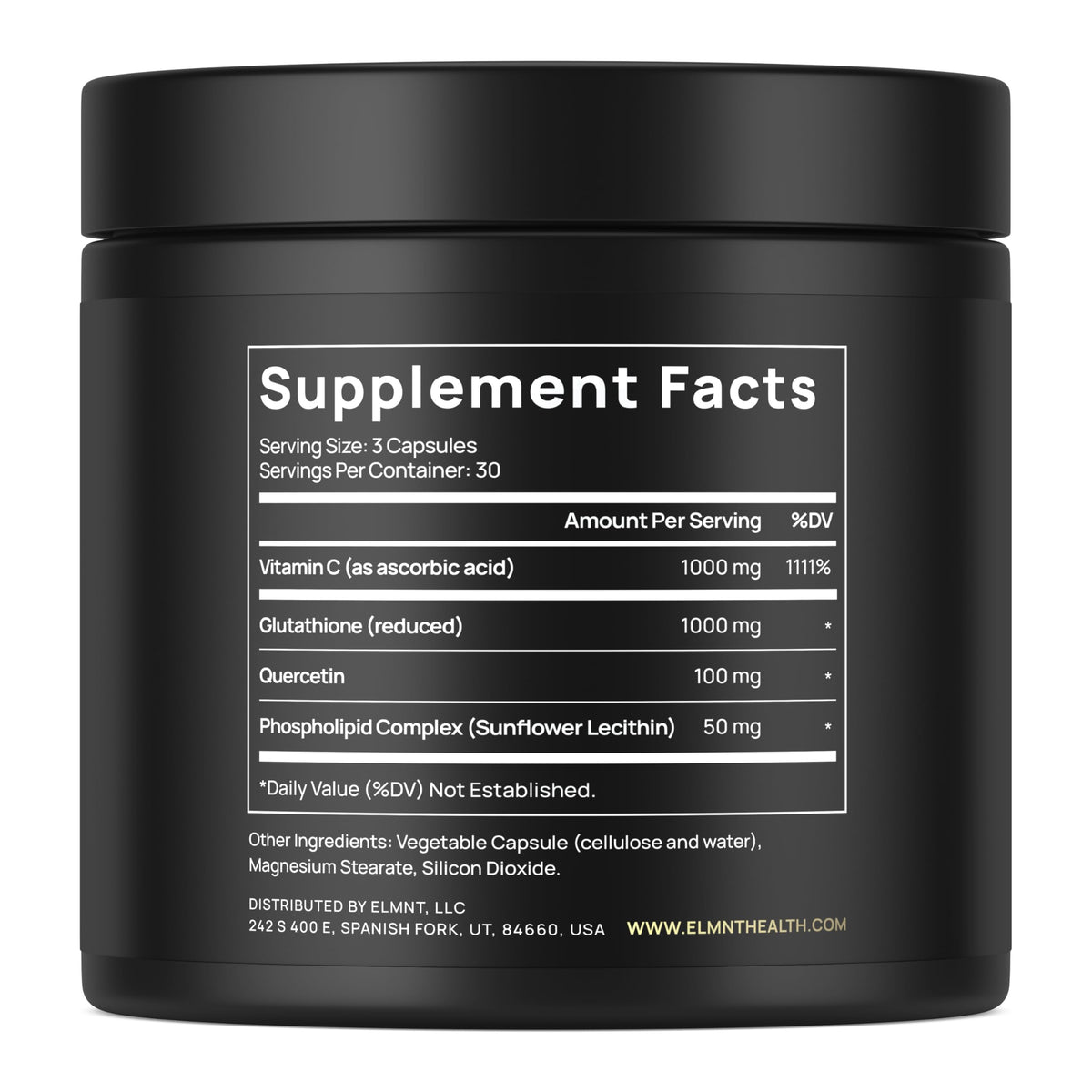 TERRA ELMNT Super Liposomal Glutathione 2150mg - 90 Capsules - image 2