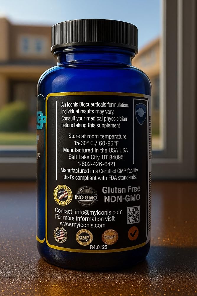 Iconis Bioceuticals MigrA Zero Migraine Relief - 120 Capsules - image 10