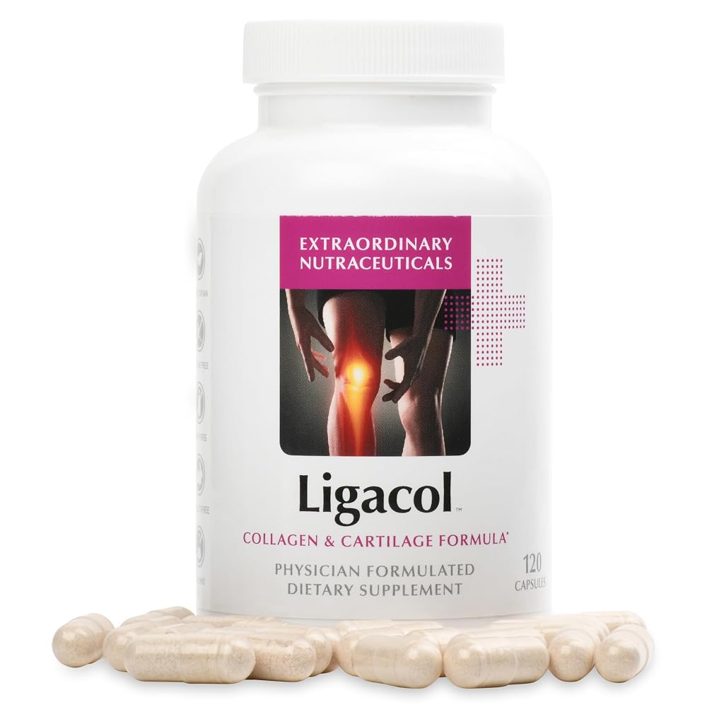 Extraordinary Nutraceuticals Ligacol Collagen & Cartilage Formula - 120 Capsules - image 2