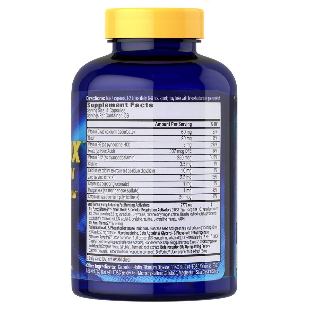 Maximum Human Performance MHP Anadrox Pump & Burn