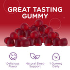 Zahler Chapter One Sleep Gummies 2.5 mg Melatonin - 120 Count - image 4