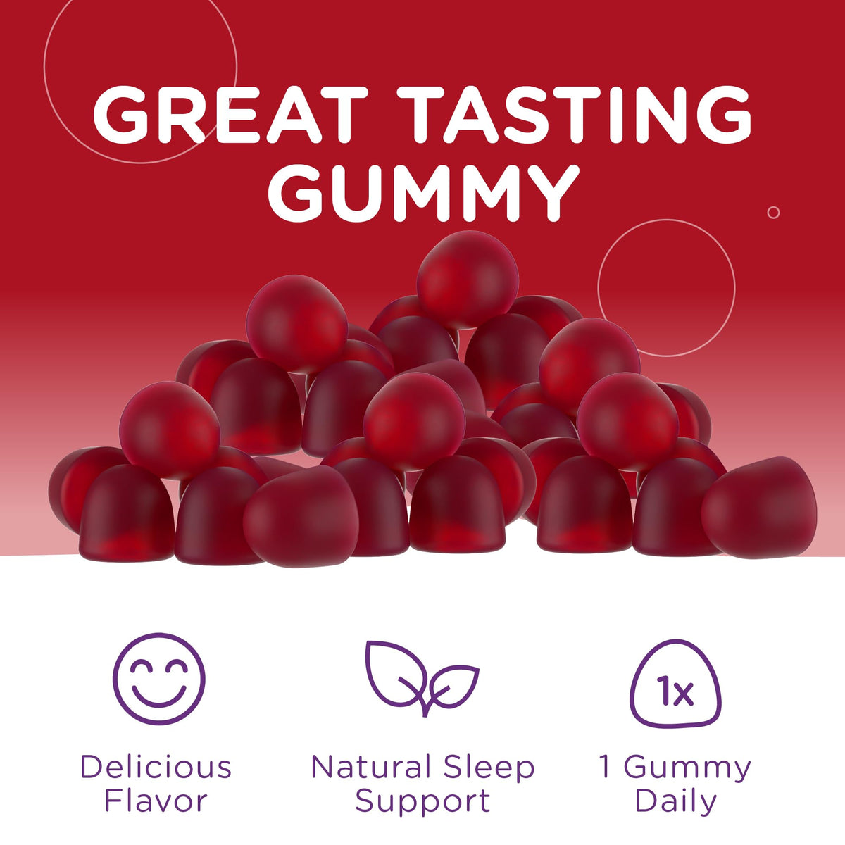 Zahler Chapter One Sleep Gummies 2.5 mg Melatonin - 120 Count - image 4