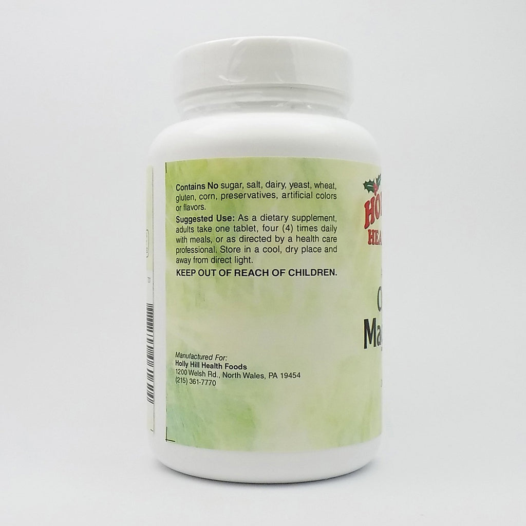 Holly Hill Health Foods Chelated Magnesium - 250 Tablets - image 3