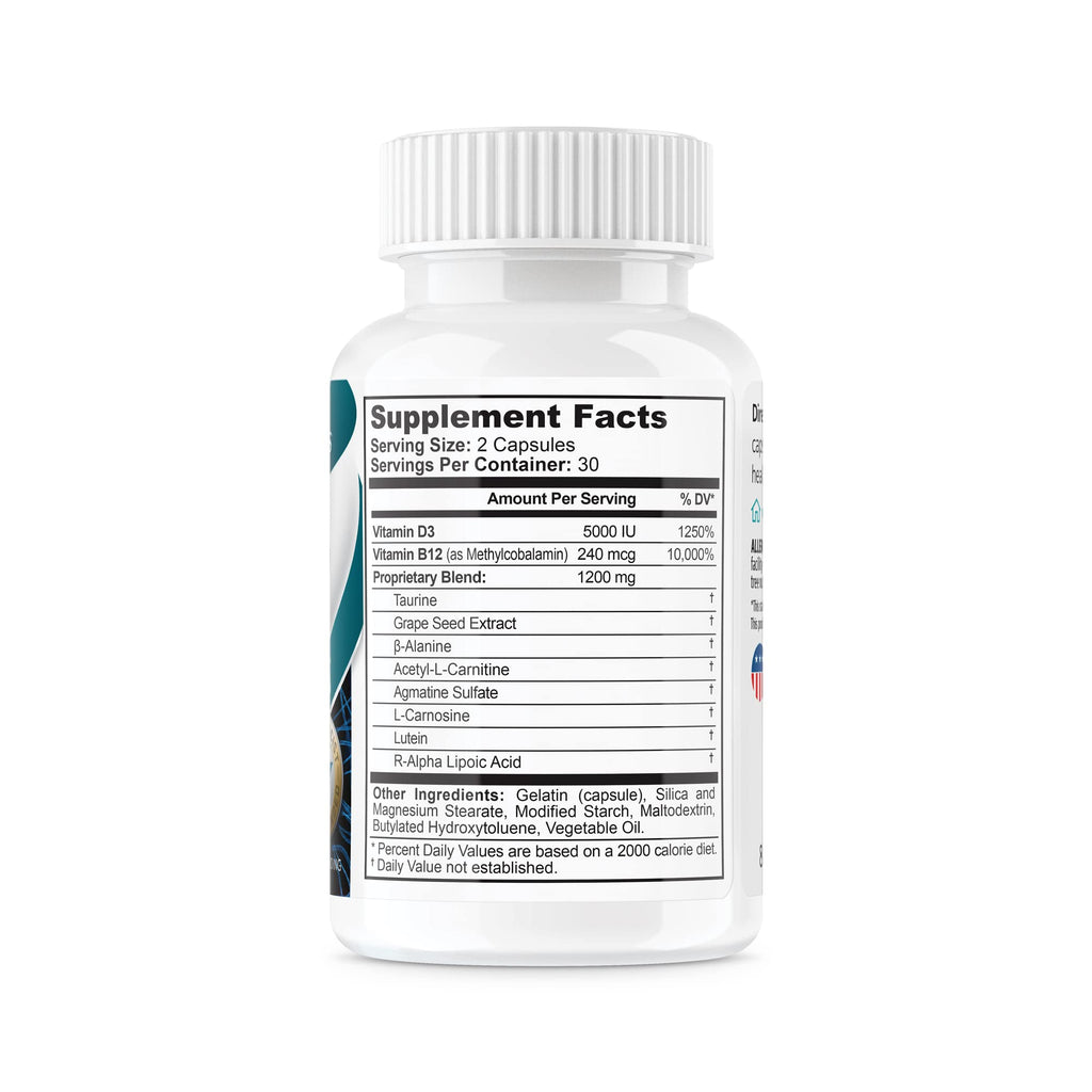 NeuropAWAY Multivitamin - 60 Capsules - image 3