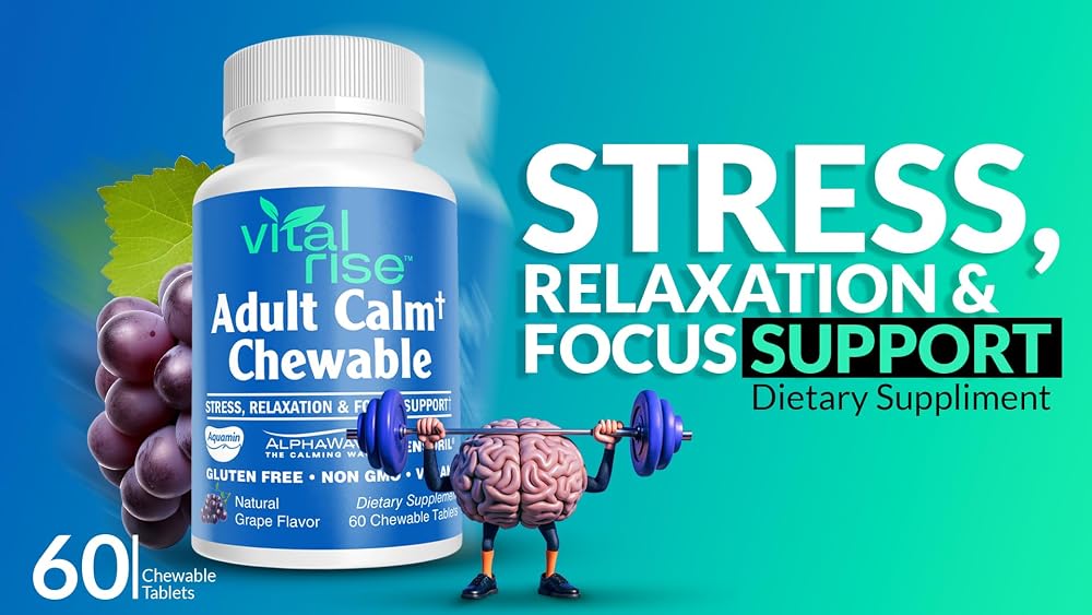 Vital Rise Adult Calm Magnesium Chewables - 60 Chewables - image 4