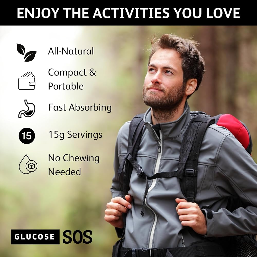 Glucose SOS Melts Fast Acting Dextrose Powder - 10 Packets - image 4