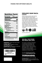 Terrasoul Superfoods Organic Raw Maca Powder - 5 Lbs - image 2