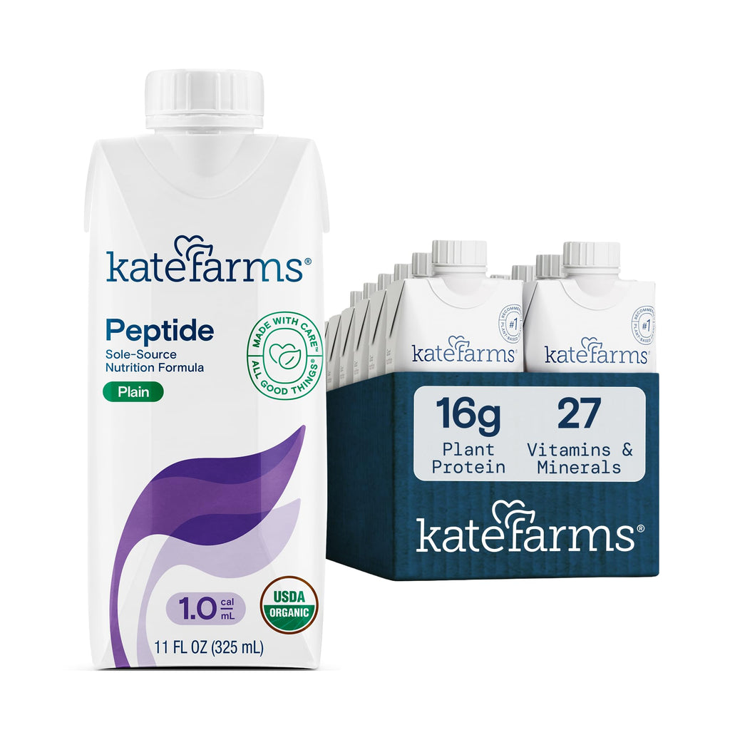 Kate Farms Adult Peptide 1.0 Formula Plain - 12 Pack
