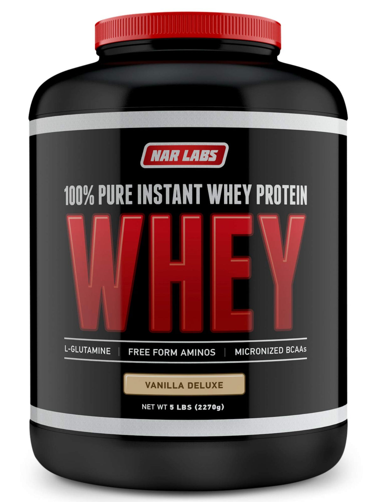 Nar Labs Pure Instant Whey Protein 5lbs (Strawberry)
