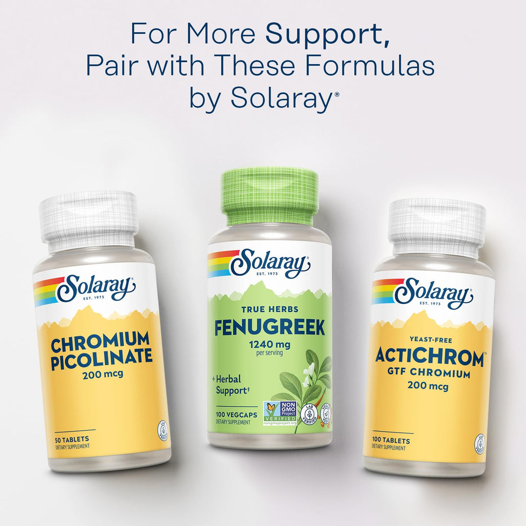 SOLARAY Fenugreek Seed 1240 mg