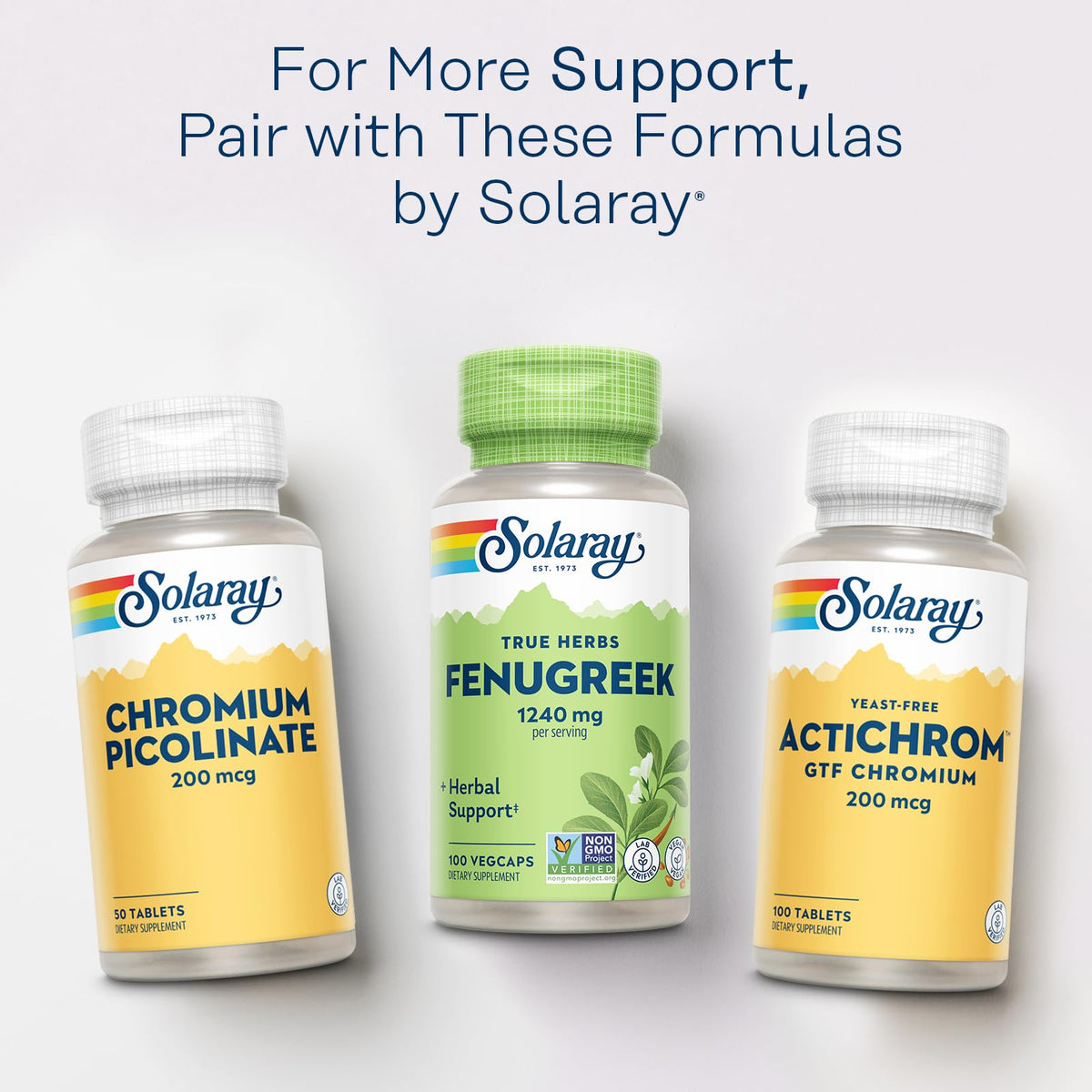 SOLARAY Fenugreek Seed 1240 mg