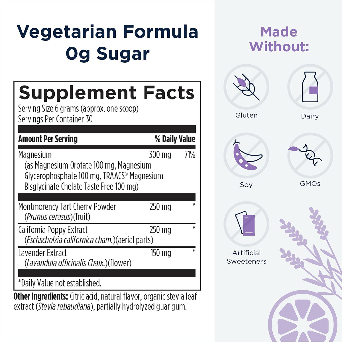 Designs for Health TriMag Supreme Powder Night - 30 Servings - image 5