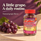 LEONA'S Immunity Gummies for Kids, Natural Grape Flavor - 60 Count - image 4