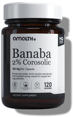 AMALTH Banaba Leaf Extract 150 mg - 120 Vegetarian Capsules
