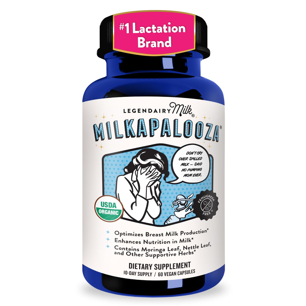 Legendairy Milk Milkapalooza Lactation Supplement - 60 Capsules