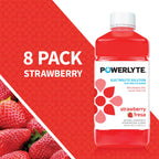 POWERLYTE Sport Hydration Electrolyte Solution Drink Strawberry - 8 Pack - image 2