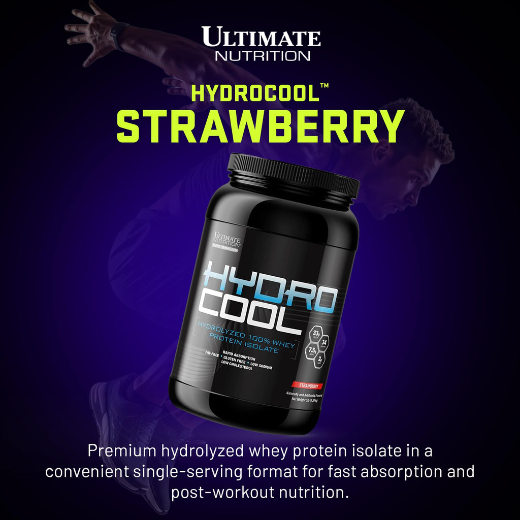 Ultimate Nutrition HydroCool Hydrolyzed Whey Protein Isolate Powder