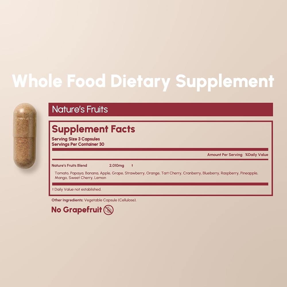 Equal Supplements Fruit Capsules - 90 Count - image 5