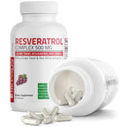 Bronson Resveratrol 500 Complex Red Wine Extract Natural Antioxidant